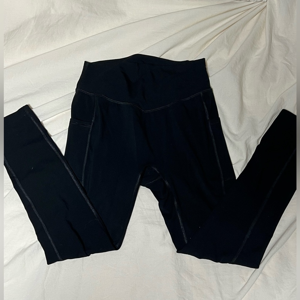 Namarie Black Women's Leggings with Side Pocket - Picture 2 of 4